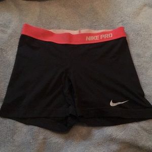 Nike pro small spandex